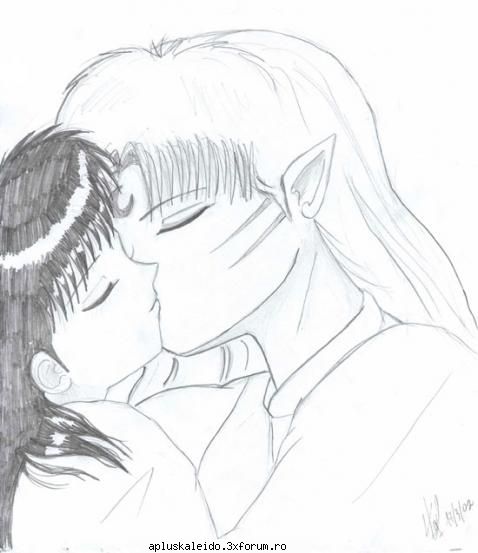 inuyasha - sessy si kagome - Fan art